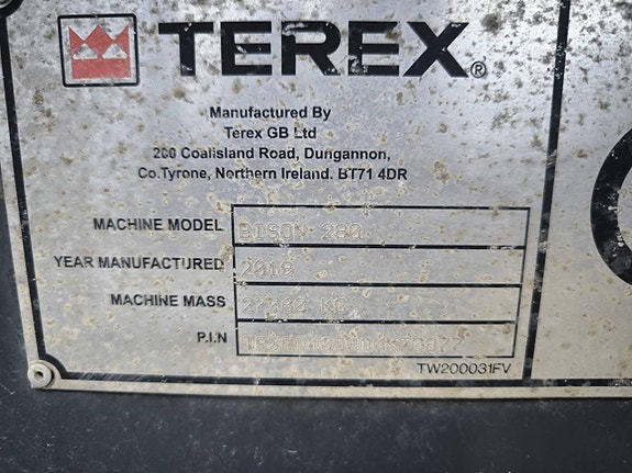 Terex EvoQuip Bison 280 12 of 12