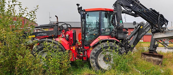 Huddig 1160 4WD Arbetskorg Grävaggregat Frontlastare