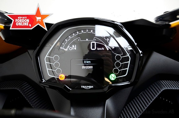 Triumph Daytona 660 - Hemleverans 10 of 11
