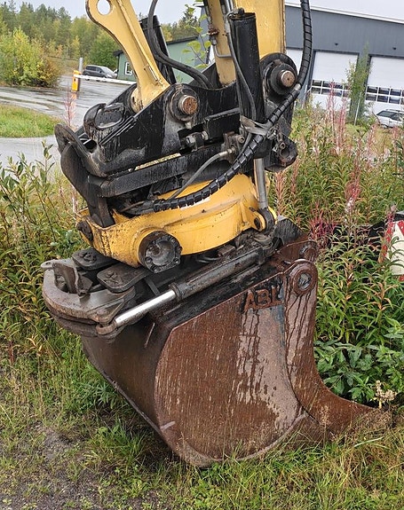 CAT M315 hjulgrävare Engcon tiltrotator Ca 10500 h Skopa 7 of 7