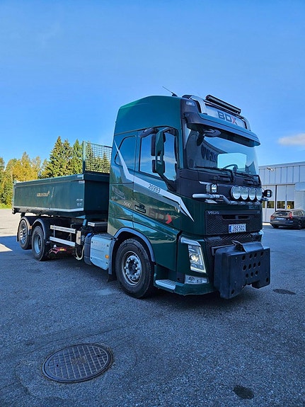 Volvo FH500 6x2 plogbil snabblås inkl gruskorg 2 of 10