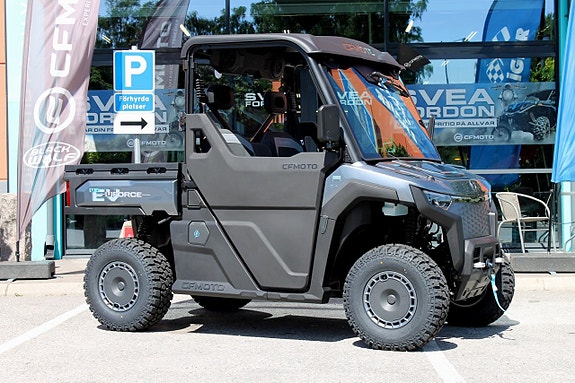 CFMOTO U6 EV | HEL ELEKTRISK UTV / ATV | PLOGKAMPANJ