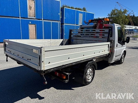 Flakbil med kran Ford Transit T300 2.2 TDCi 5 of 6