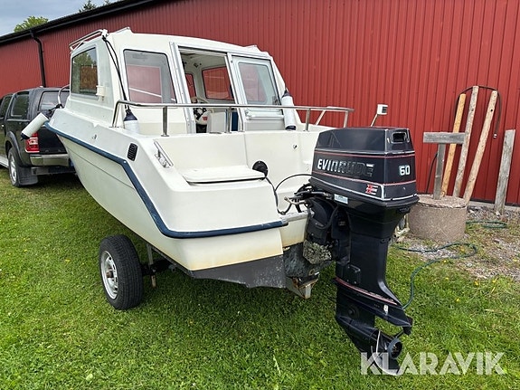 Båt Ryds 510 MC med båtvagn 6 of 6