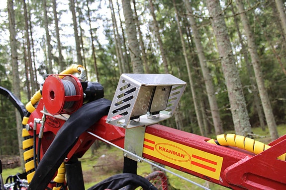 Kranman ATV Griplastarvagn T1750 4WD med 30-60 kran 7 of 10