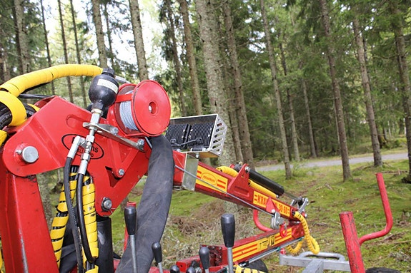 Kranman ATV Griplastarvagn T1750 4WD med 30-60 kran 6 of 10