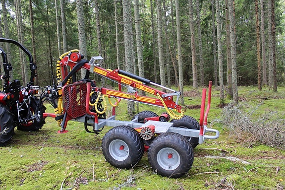 Kranman ATV Griplastarvagn T1750 4WD med 30-60 kran 3 of 10