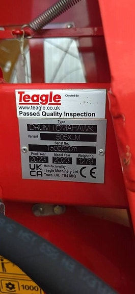 TEAGLE TOMAHAWK 505XLM HALMSNITTARE 6 of 6