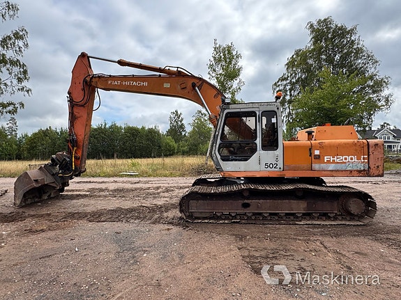 Grävmaskin Hitachi FH 200 LC med redskap 8 of 27