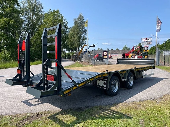 NC 2axl maskintrailer 16T lastvikt 5 of 24