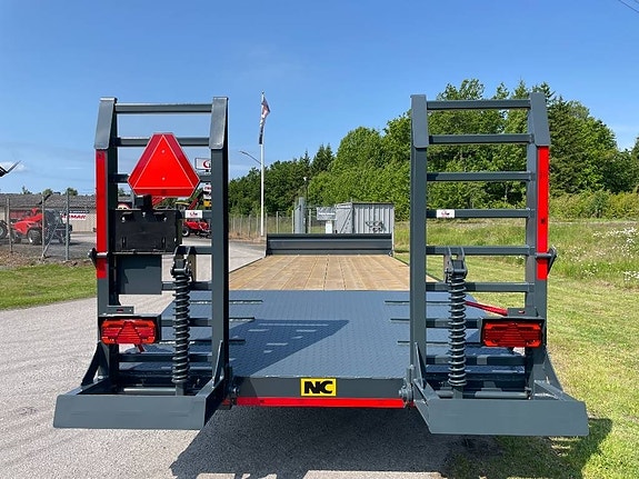 NC 2axl maskintrailer 16T lastvikt 4 of 24