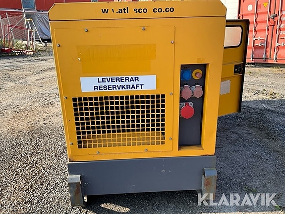 Dieselelverk Atlas Copco QAS60 60 kVA 5 of 6