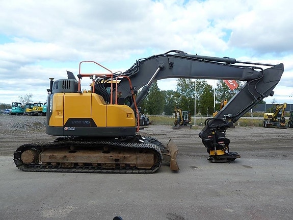 Volvo ECR235EL / Leica 3D, OilQuick, Schaktblad 9 of 19