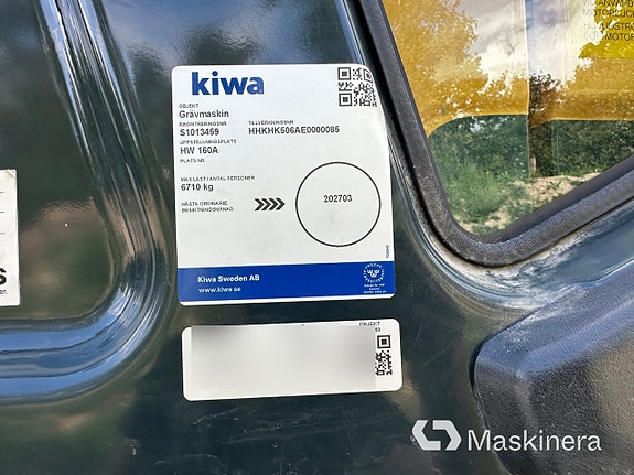 Hjulgrävare Hyundai HW160A med maskinsytrning, kärra & redskap 26 of 27