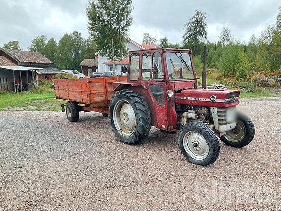 Traktor med tippvagn MASSEY-FERGUSON 135 4 of 6