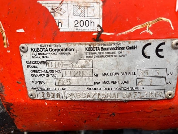 Kubota U 10-3 G 14 of 14