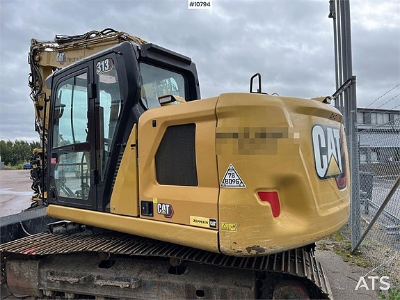 CAT 313 med planerskopa (1,169,000:- ex moms) 6 of 24
