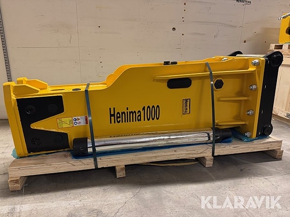 Hydraulhammare Henima 1000 S60 Ny med garanti 2 of 6