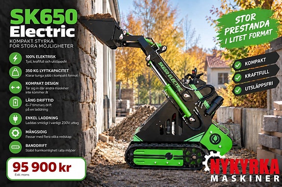 Skid Steer SK650 - Kompaktlastare - minidumper - BENSIN/EL 3 of 12