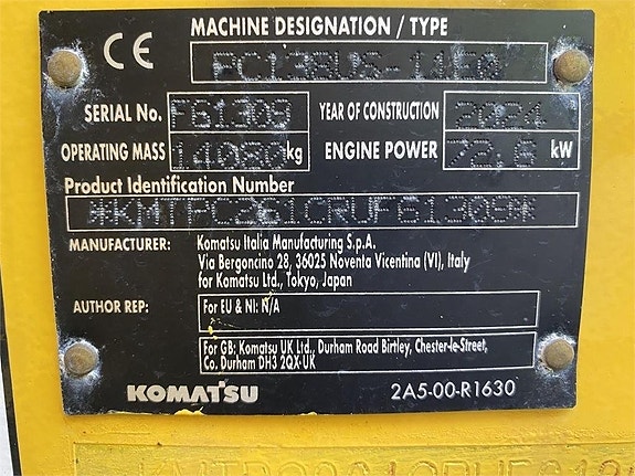 Komatsu PC138US-11EO 10 of 10