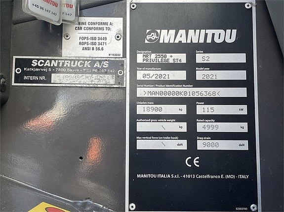Manitou MRT2550P+ ST4 11 of 11