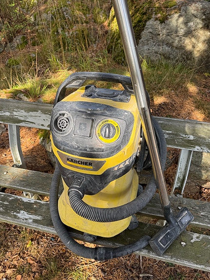 Kärcher grovdammsugare wd6