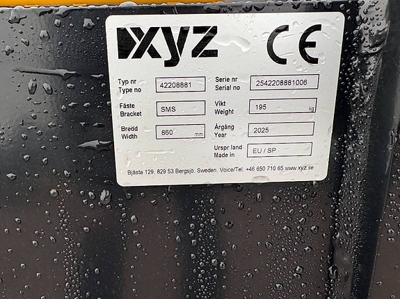 XYZ Återfyllnadsskopa Trima/SMS 3 of 3