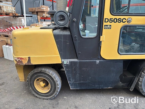 Motviktstruck Daewoo D50SC | 2004 | 4 257 h via auktion 20 of 27