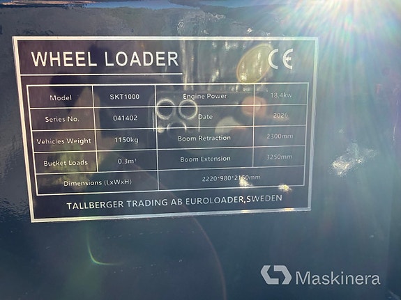 Teleskoplastare Euroloader TL08 9 of 27