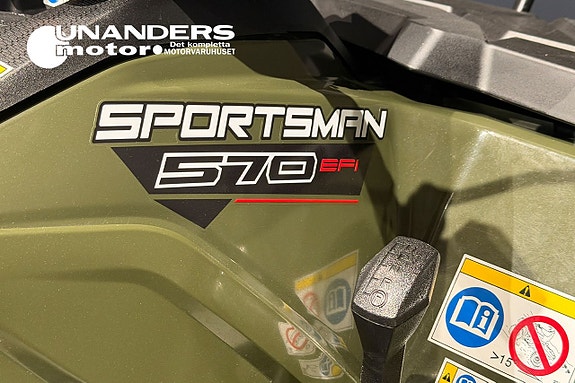 Polaris Sportsman EPS 570 AWD Plogpaket Snökedjor RÄNTEFRITT 7 of 11