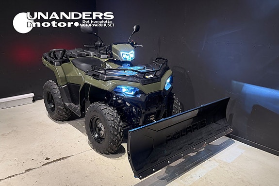 Polaris Sportsman EPS 570 AWD Plogpaket Snökedjor RÄNTEFRITT 11 of 11