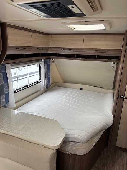 Hobby 650 Kmfe de luxe barnkammare Alde förtält 9 of 12