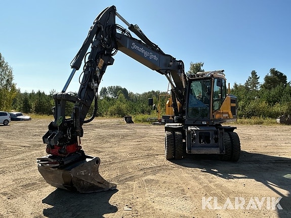 Grävmaskin Volvo EW160E 2 of 6