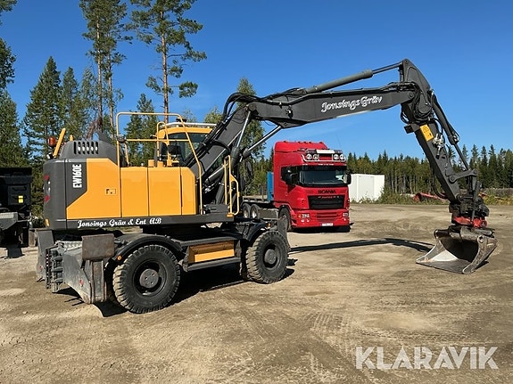 Grävmaskin Volvo EW160E 4 of 6