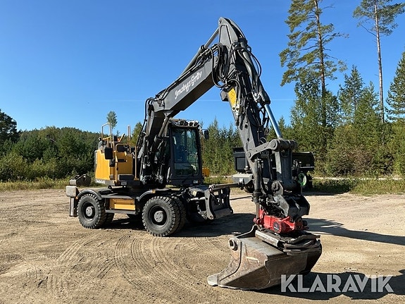 Grävmaskin Volvo EW160E 3 of 6
