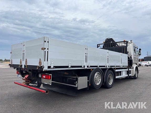 Kranbil Scania R410 med Hiab kran ePTO 5 of 6
