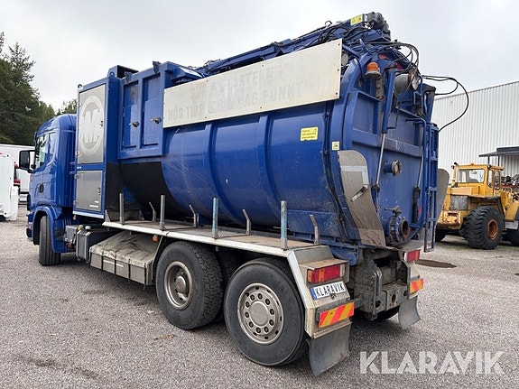 Torrsug Scania R114 GB6x2*4na 380 med sugarm 3 of 6