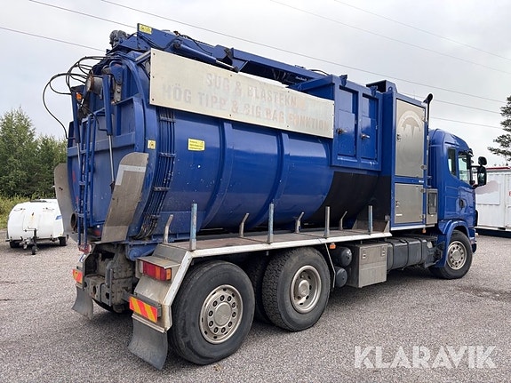 Torrsug Scania R114 GB6x2*4na 380 med sugarm 5 of 6