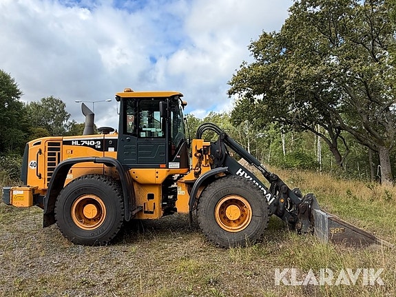 Hjullastare Hyundai HL740TM-9A 4 of 6