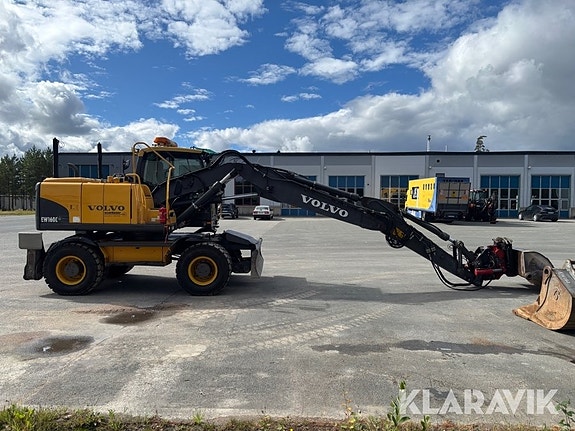 Grävmaskin Volvo EW160C med redskap 5 of 6