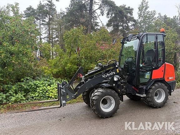 Hjullastare Kubota RT260-2 med gafflar och sk 2 of 6