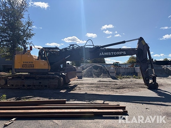 Grävmaskin Volvo ECR305CL höjdrivningsaggrega 5 of 6