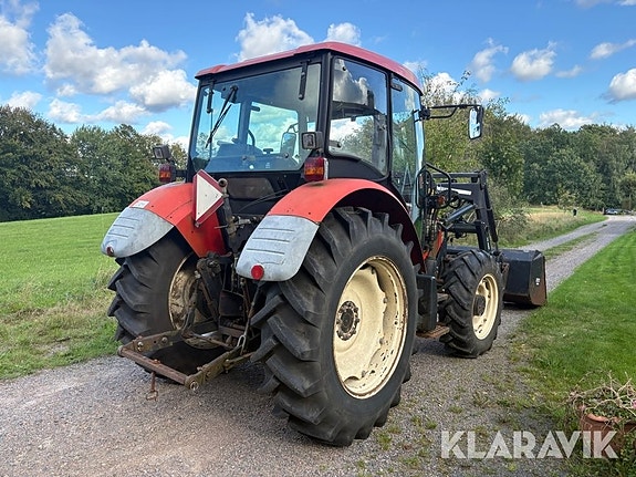 Traktor Zetor 4341 med frontlastare 6 of 6