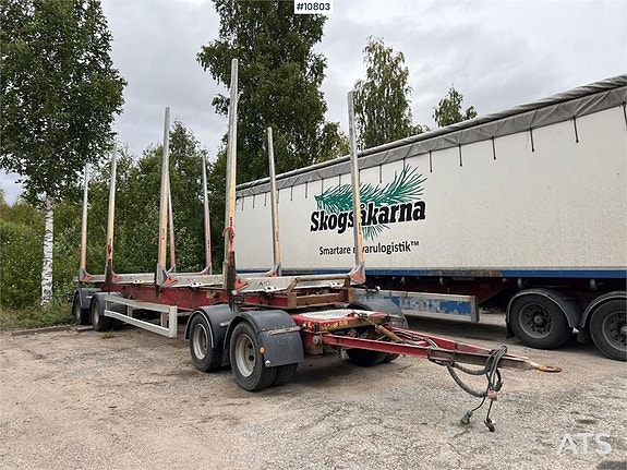 4 -axlig KILAFORS Timmervagn (135,000:- ex moms) 2 of 24