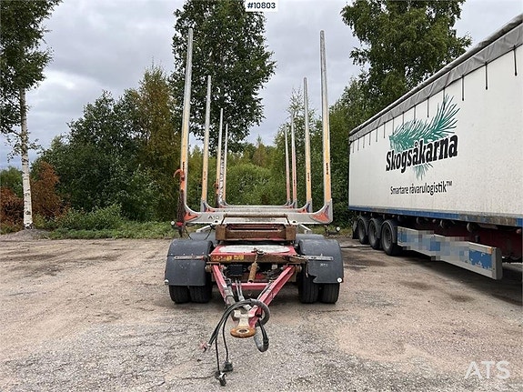 4 -axlig KILAFORS Timmervagn (135,000:- ex moms) 3 of 24
