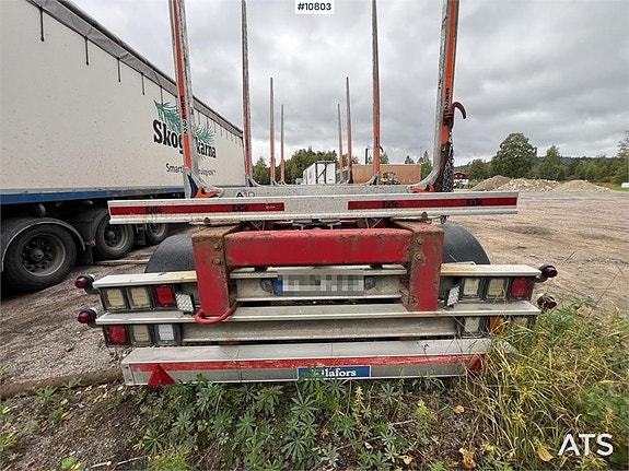 4 -axlig KILAFORS Timmervagn (135,000:- ex moms) 10 of 24