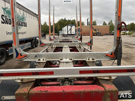 4 -axlig KILAFORS Timmervagn (135,000:- ex moms) 6 of 24