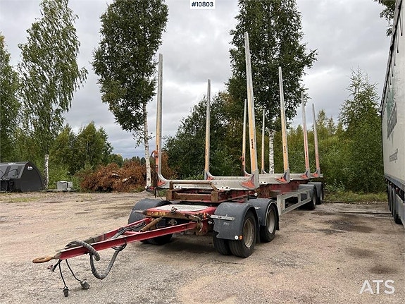 4 -axlig KILAFORS Timmervagn (135,000:- ex moms)