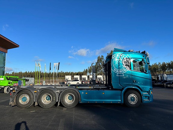 Scania R530 Highline Tridem lastväxlare 32.000 mil JOAB 24T 6 of 9