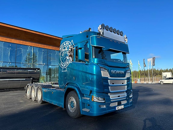 Scania R530 Highline Tridem lastväxlare 32.000 mil JOAB 24T 2 of 9